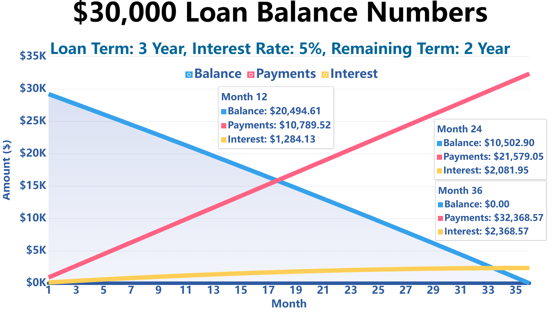 Loan Balance Calculator
